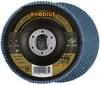 Rhodius 210663 LSZ F3 Flap disc Diameter 115 mm Bore diameter 22.23 mm Grit size 80 Stainless steel 1 pc(s)