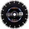 'RHODIUS' Diamond Cutting Disc, 180mm diameter, 10mm segment height. Suitable for concrete and bricks. Max. rotational speed: 8,500 rpm.