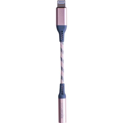 Image of Boompods Apple iPad/iPhone/iPod Cable [1x Jack socket 3.5 mm - 1x Apple Dock lightning plug] 1.50 m Rose Gold
