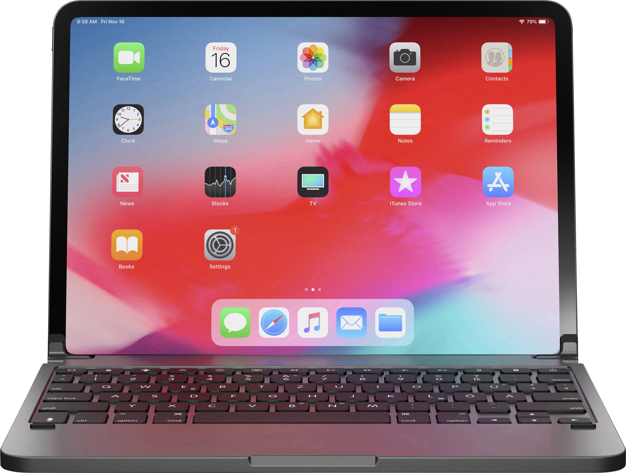 Brydge BRY4012G Tablet PC keyboard Compatible with (tablet PC brand): Apple iPad Pro 11