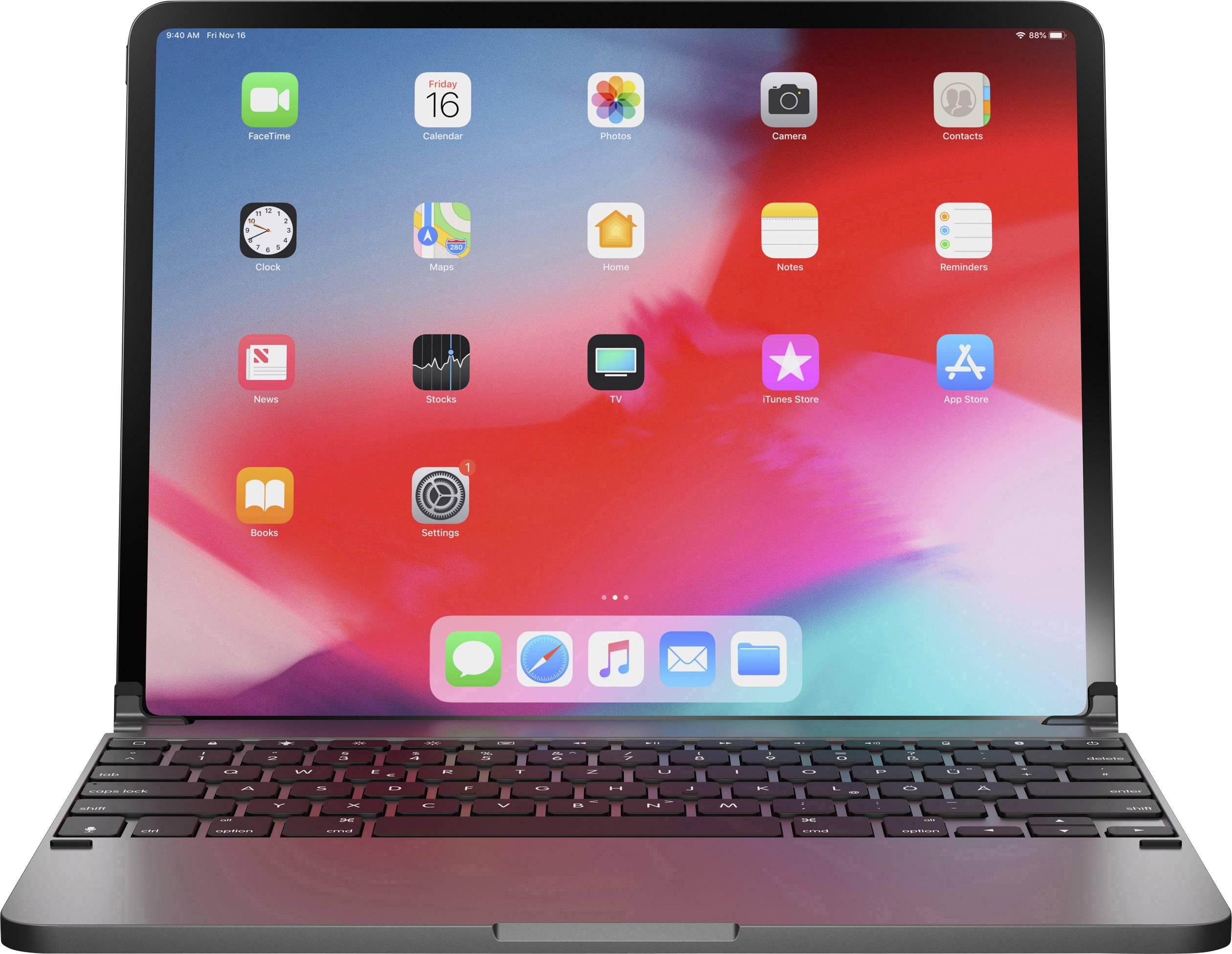 Brydge BRY6022G Tablet PC keyboard Compatible with (tablet PC brand): Apple iPad Pro 12.9 (3rd Gen)