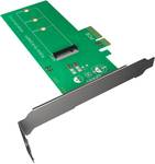 ICY BOX IB-PCI208 PCI Card, M.2 PCIe SSD to PCIe 3.0 x4 Host