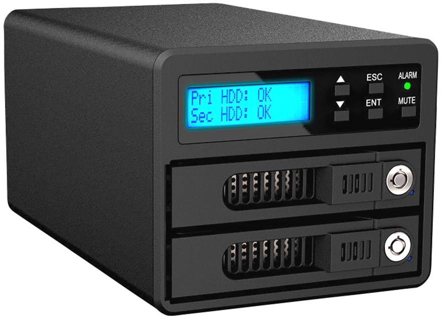 RAIDON GR3680-SB3 3.5 hard disk casing 2.5 inch, 3.5 inch USB 3.0