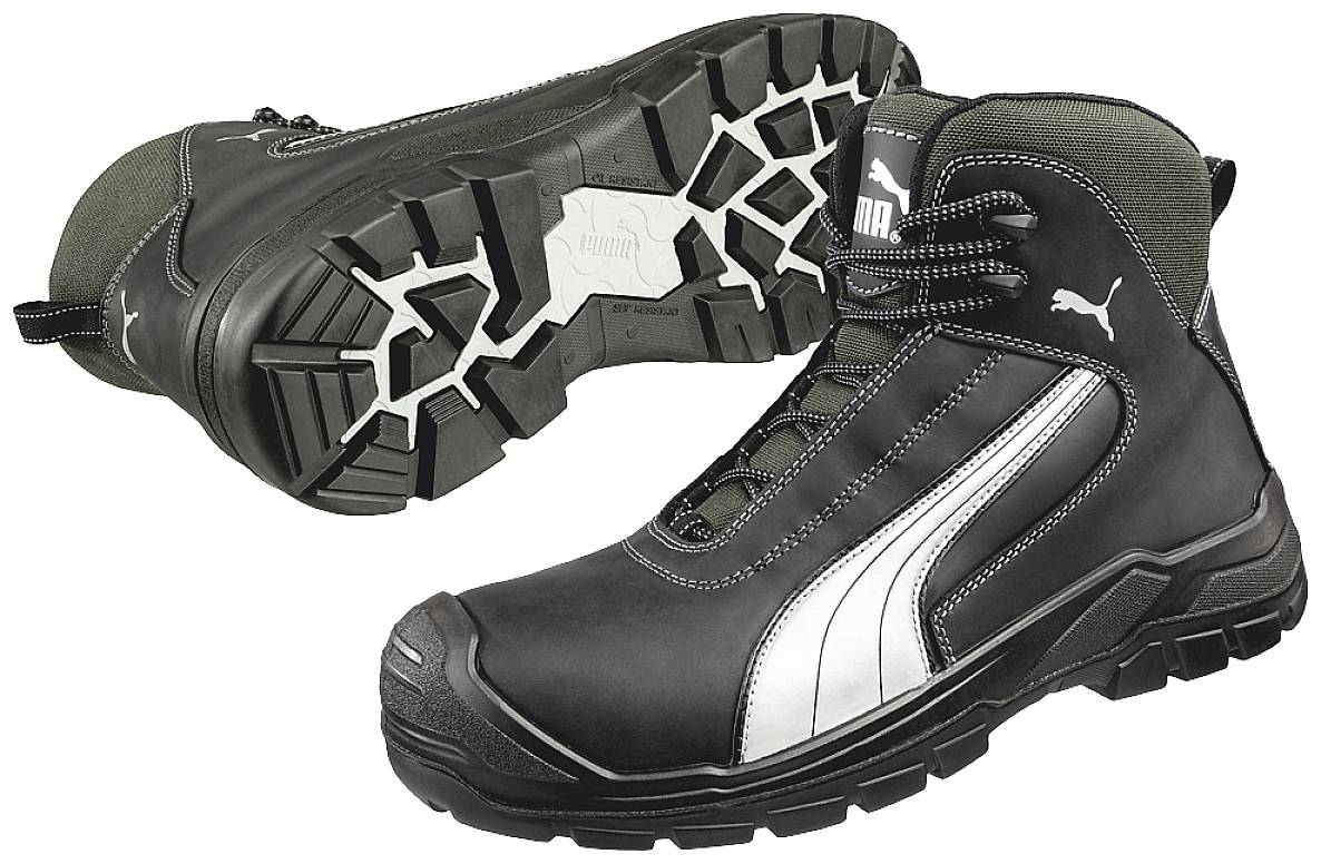 PUMA Safety Cascades Mid 630210-39 work boots S3 Shoe size (EU): 39 Bla |