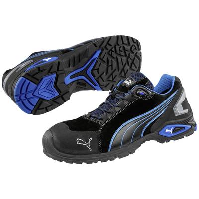 PUMA Rio Black Low 642750-40  Protective footwear S3 Shoe size (EU): 40 Black, Blue 1 pc(s)