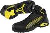 PUMA Amsterdam Mid 632240-43 Safety work boots S3 Shoe size (EU): 43 Black, Yellow 1 pc(s)