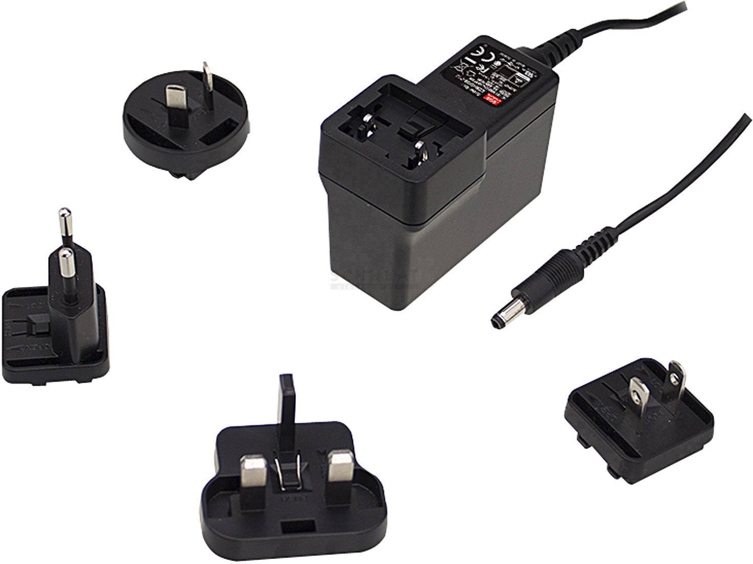 MW Mean Well GEM60I18-P1J Mains PSU (fixed voltage) 18 V DC 3.33 A 60 W Energy-saving plug