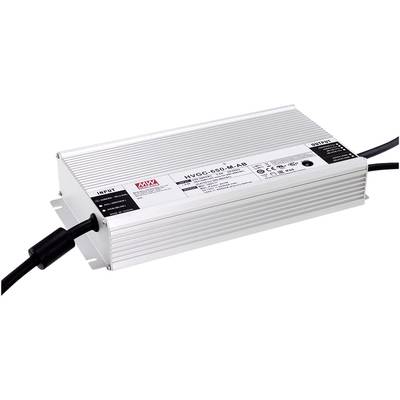 Mean Well HVGC-650-U-AB LED driver  Constant power 649.6 W 11.2 - 14 A 24 - 58 V DC adjustable, dimmable, PFC circuit, S