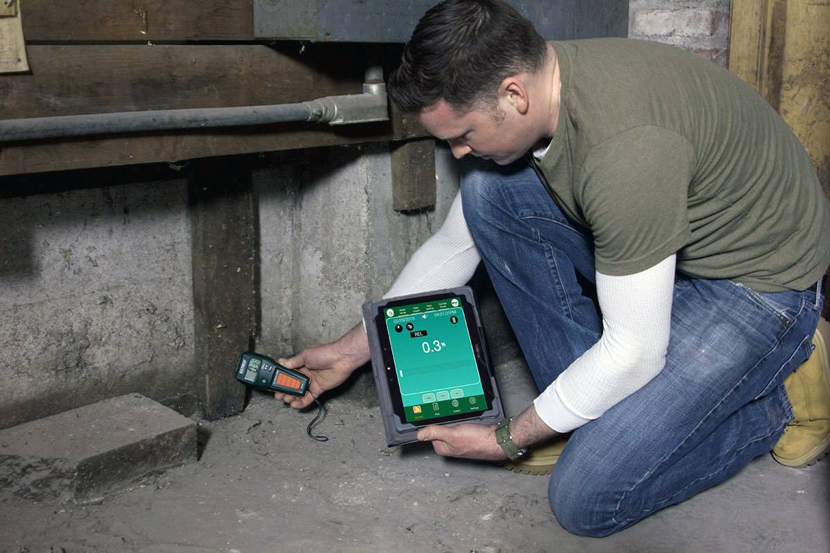 Extech MO55W Moisture meter Building moisture reading range 1.5 up to 33.0 vol% Wood moisture reading range 5 up to 50 v-9