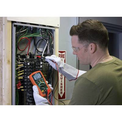 Extech MM750W-NIST Handheld multimeter Digital Data logger CAT III 1000 V, CAT IV 600 V Display (counts): 6000-11