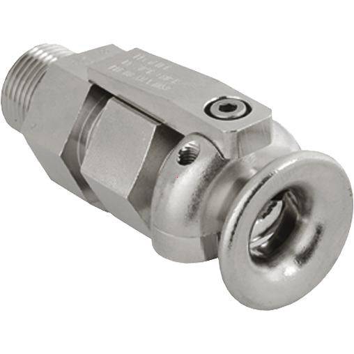 Kaiser Elektro Cable gland M25 Brass (Ni-plated) 1 pc(s)