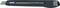 Black utility knife with side slide lock, brand 'kwb'. Suitable for cutting paper, cardboard and similar materials.