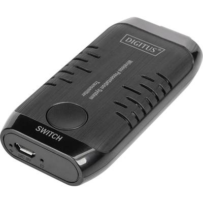 Digitus DS-55307 Wireless HDMI (transmitter) 30 m 60 Hz 1920 x 1080 p HD audio, built-in LED display