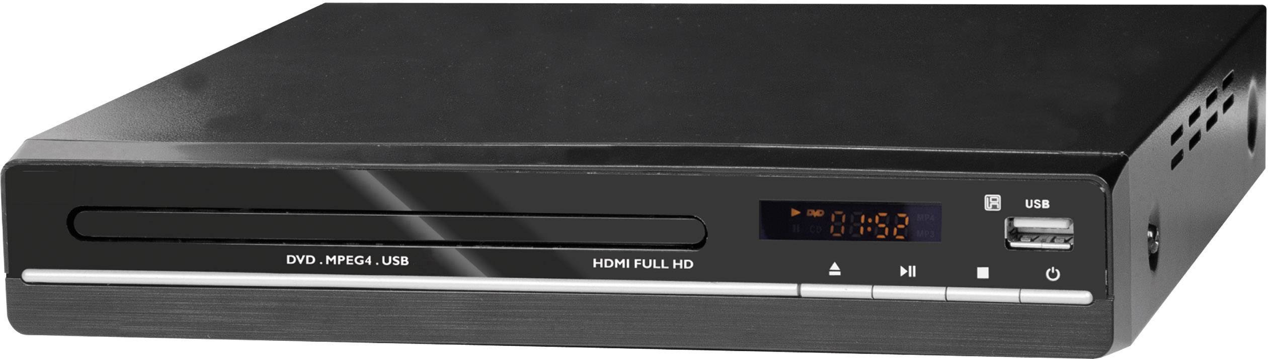 Reflexion DVD player CD player, Display, HDMI, USB, SCART Black Conrad.com