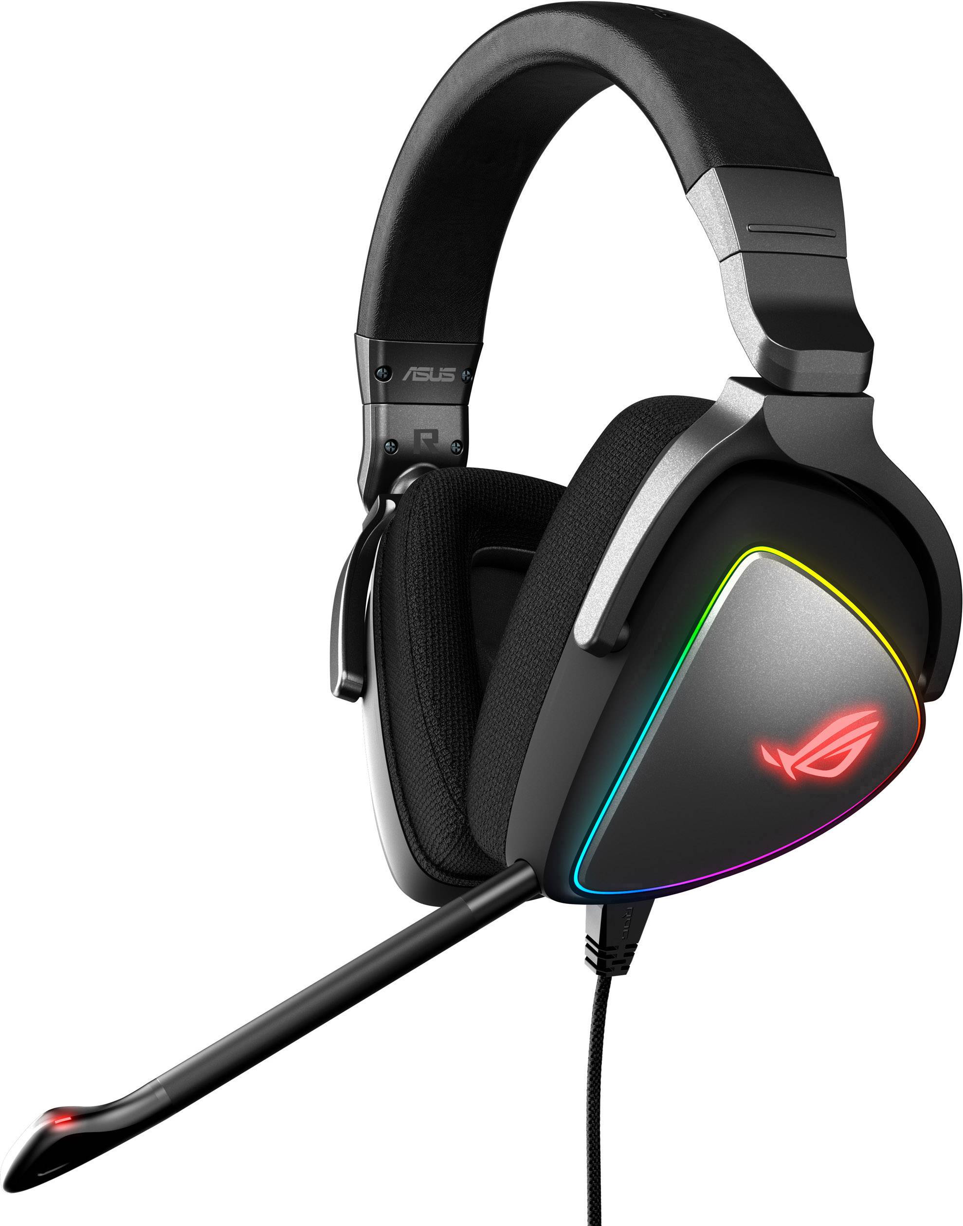 Asus ROG Delta Gaming headset USB, USB-C Corded Over-the-ear Black