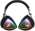 Asus ROG Delta Gaming Over-ear headset Corded (1075100) Stereo Black Microphone noise cancelling Volume control, Microphone mute