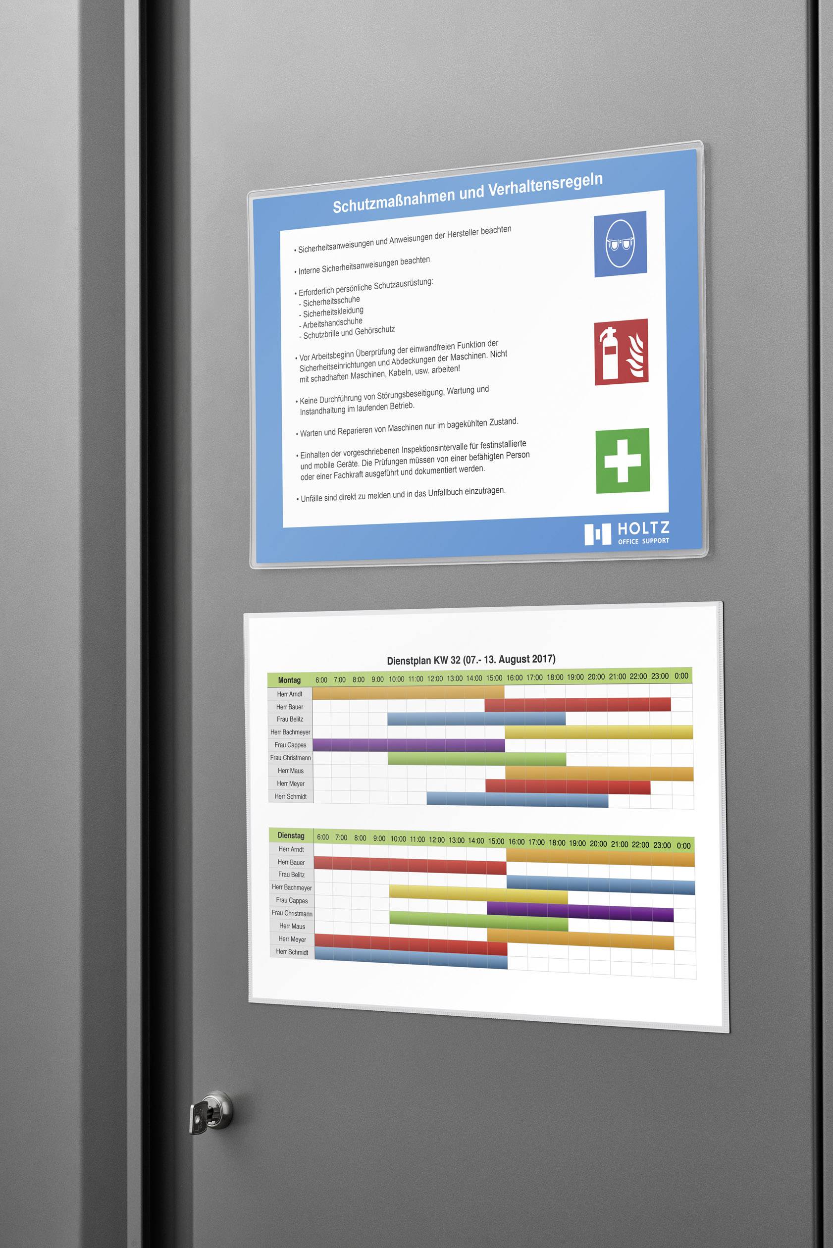 magnetoplan 1120100 Magnetic document pocket Transparent, White (W x H) 230 mm x 5 mm A4