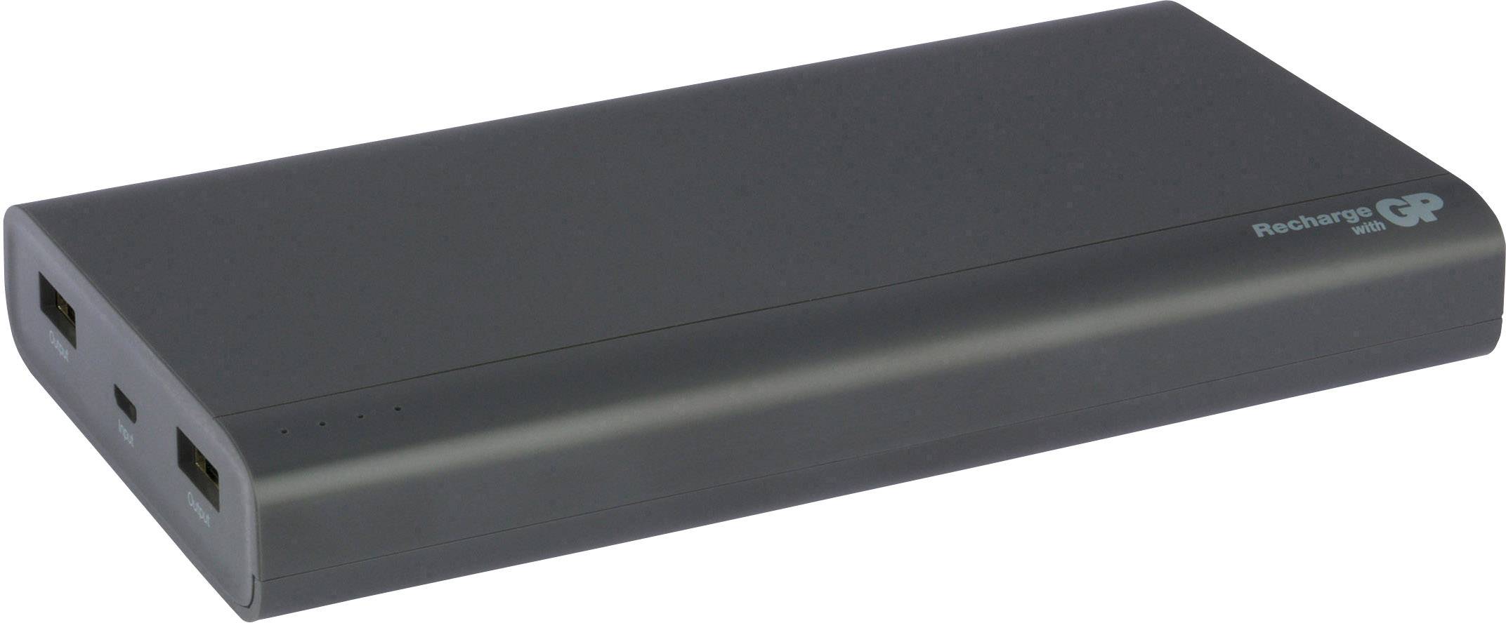 GP B20A Power bank 20000 mAh Li-ion Black Status display-8