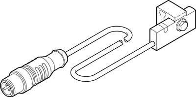 FESTO Proximity sensor Inductive SMT-C1-PS-24V-K-0,3-M12 571341 M12 modular assembly PNP