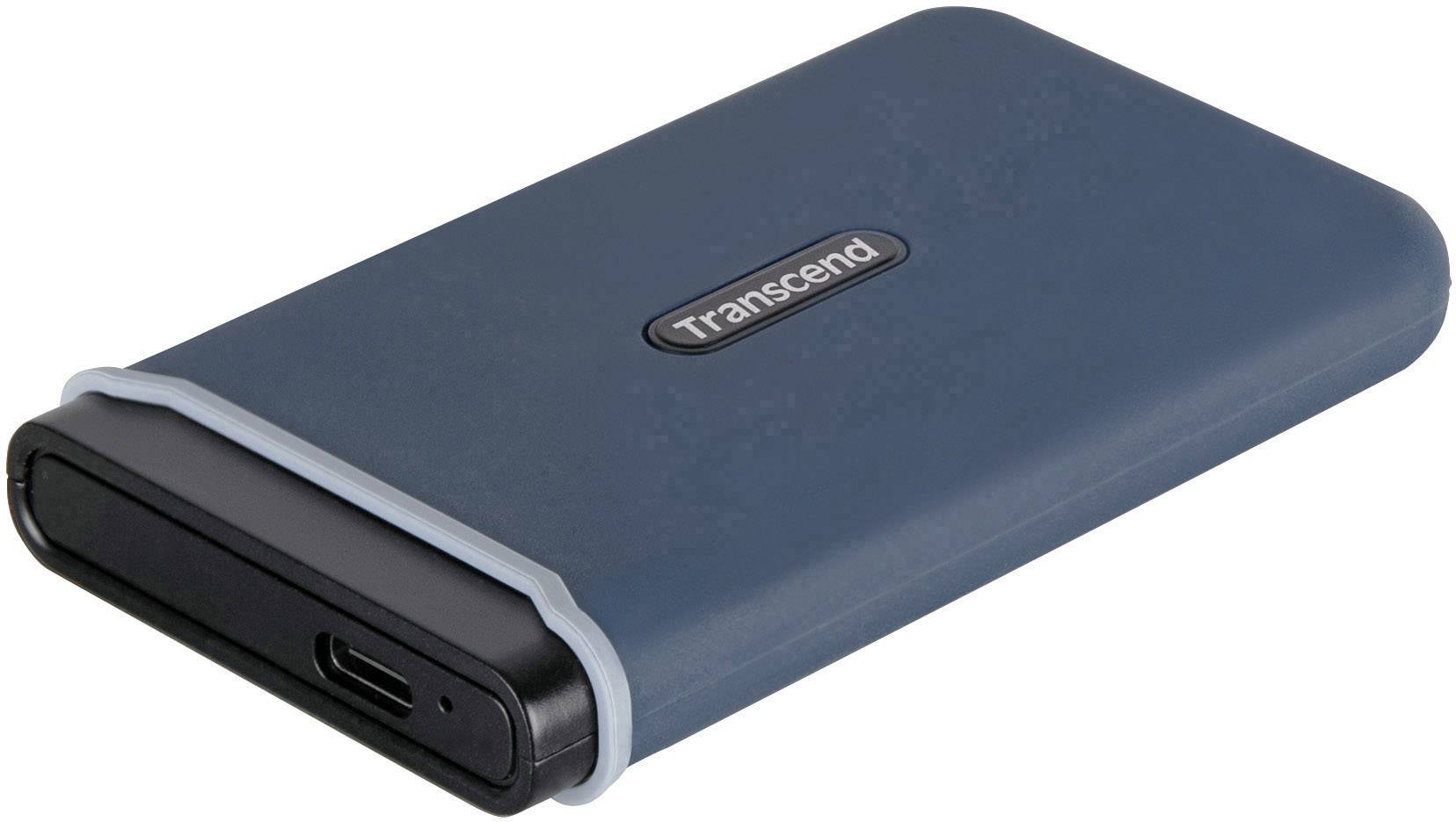 Transcend ESD350C 480 GB External SSD hard drive USB 3.2 (Gen 2) Blue TS480GESD350C