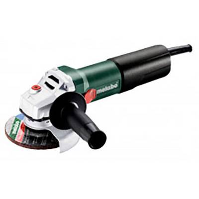 A green angle grinder with a black handle and red switch. The tool is suitable for grinding and cutting materials.
