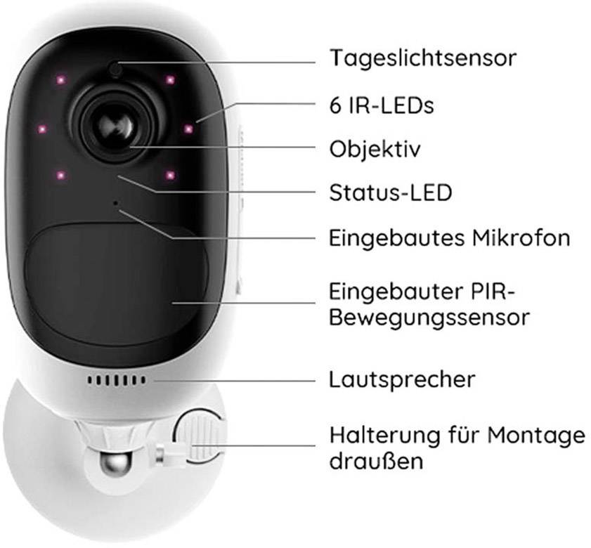 Reolink Argus 2 rlarg2 Wi-Fi IP CCTV camera 1920 x 1080 p-6