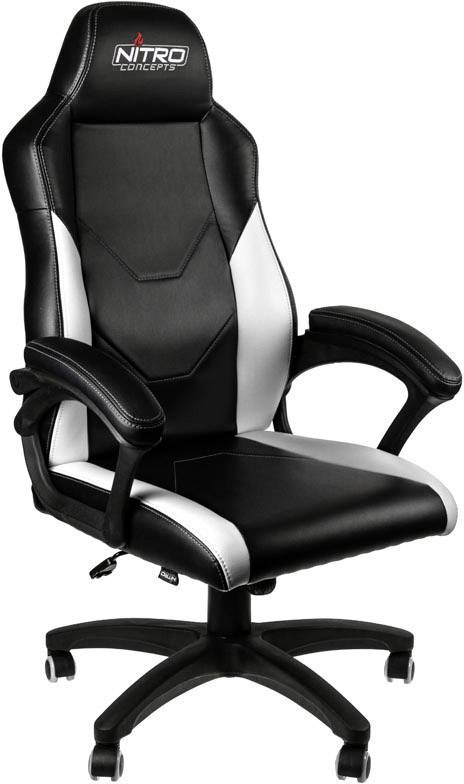 Nitro Concepts C100 Gaming Chair Black White Conrad Com