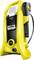 Yellow pressure washer with a black handle and Kärcher logo, standing alone, with no water connection visible.