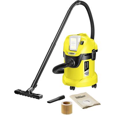 Kärcher Home & Garden WD 3 Battery 1.629-910.0 Wet/dry vacuum cleaner  300 W 17 l Battery not included