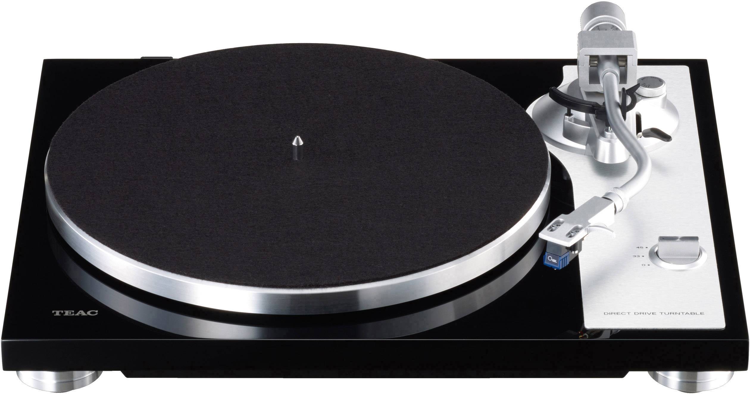 TEAC TN-4D USB turntable Direct drive Black