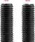 'Image comparison of screw threads: Left shows damage at the tip; right is intact, with a smooth finish.'