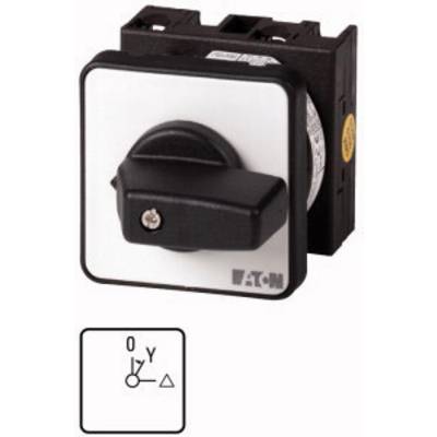 Rotary switch with labelling 'O, Y, D'. Switch used in control panels for operating electrical equipment.