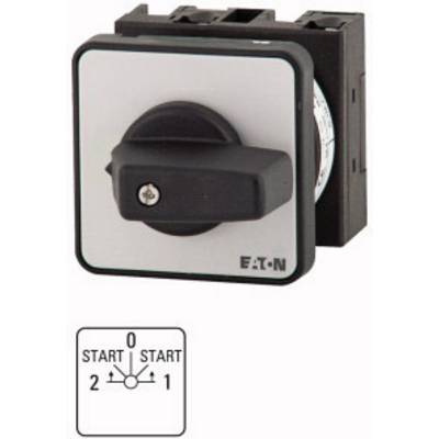 Figure of an Eaton switch with three positions: '0', '1 START' and '2'. Shows switching function from start to another level.