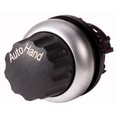 A rotary switch labelled 'Auto Hand', surrounded by a silver ring.