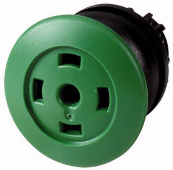 Eaton 216767 M22S-DRP-G-X Mushroom head pushbutton Front ring (PVC) Button    1 pc(s) Piece