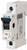 A single-pole circuit breaker by Eaton, model number IS-125/1, with lever for controlling the electrical circuit.