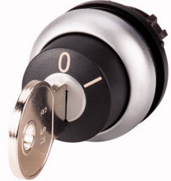 Eaton 111789 M22-WRS-MS8 Key button Front ring (PVC) Key Black  Key 1 pc(s) Piece