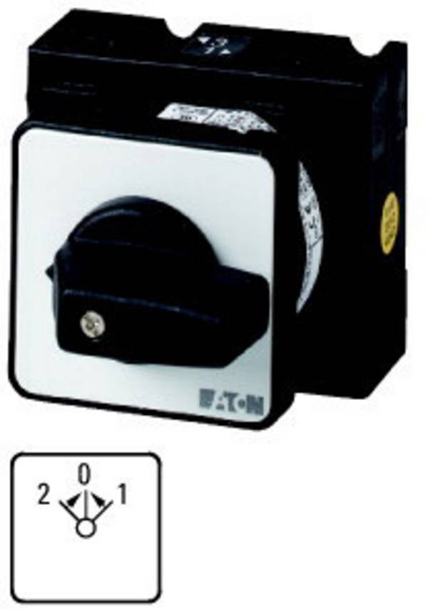 Eaton 013001 T0-3-15373/E Changeover switch Recess mount Toggle  1 x 45 °  1 pc(s) Piece