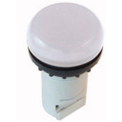 White round button for an electrical control unit, mounted on a cylindrical base.
