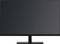A modern flat-screen television with a black bezel and stand, switched off, against a white background.