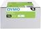 DYMO packaging with 10 standard labels, 19 mm x 7 m. Contains product specifications and barcodes on the green front side.