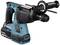 A blue, cordless hammer drill with battery pack and auxiliary handle. Brand name visible on the handle. Primarily for construction work.