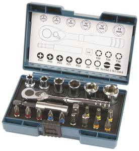 Makita B-54081 Bit set  1/4" 21-piece B-54081