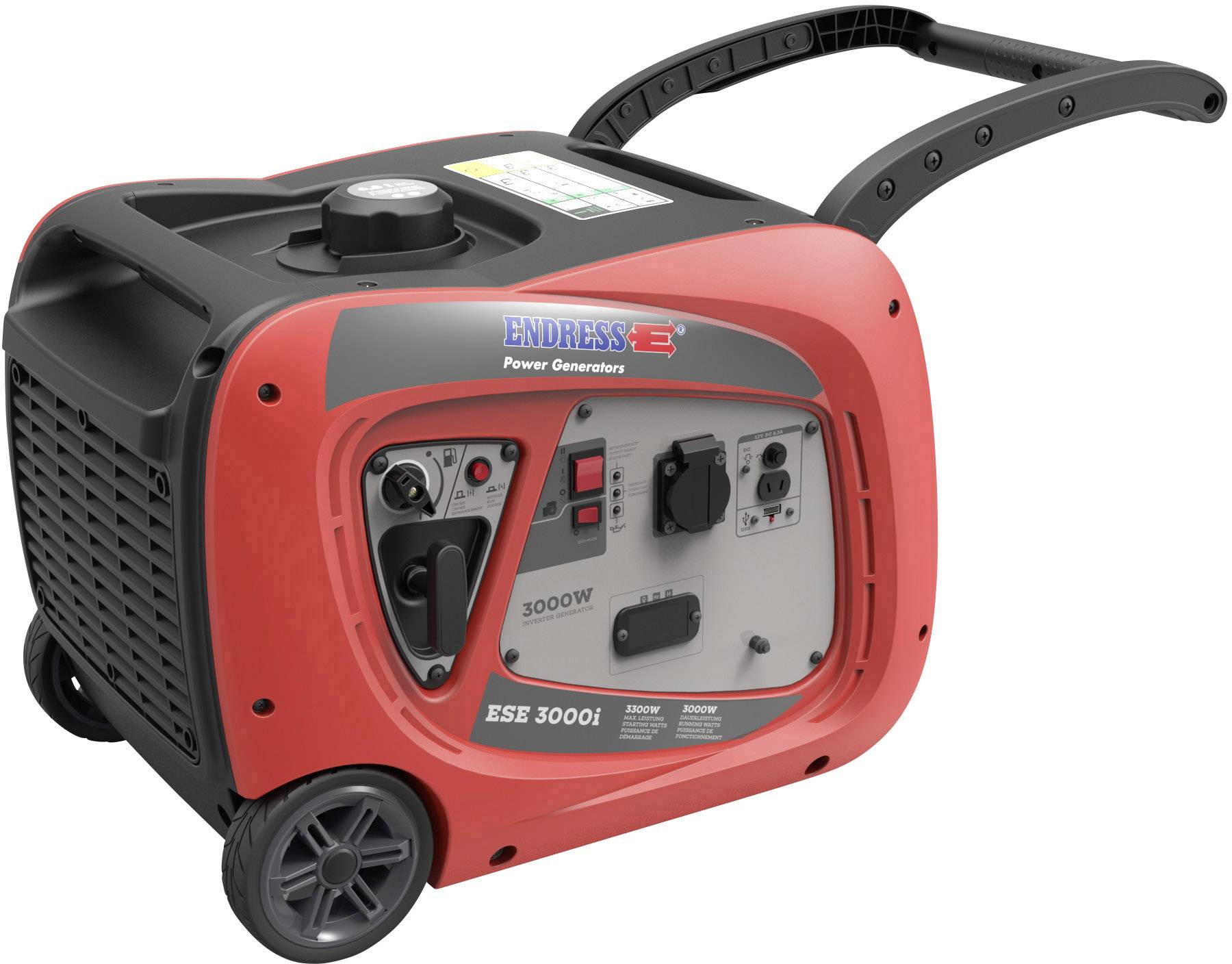 Endress ESE 3000i Four-stroke Power generator 4.2 kW 230 V, 12 V 41 kg