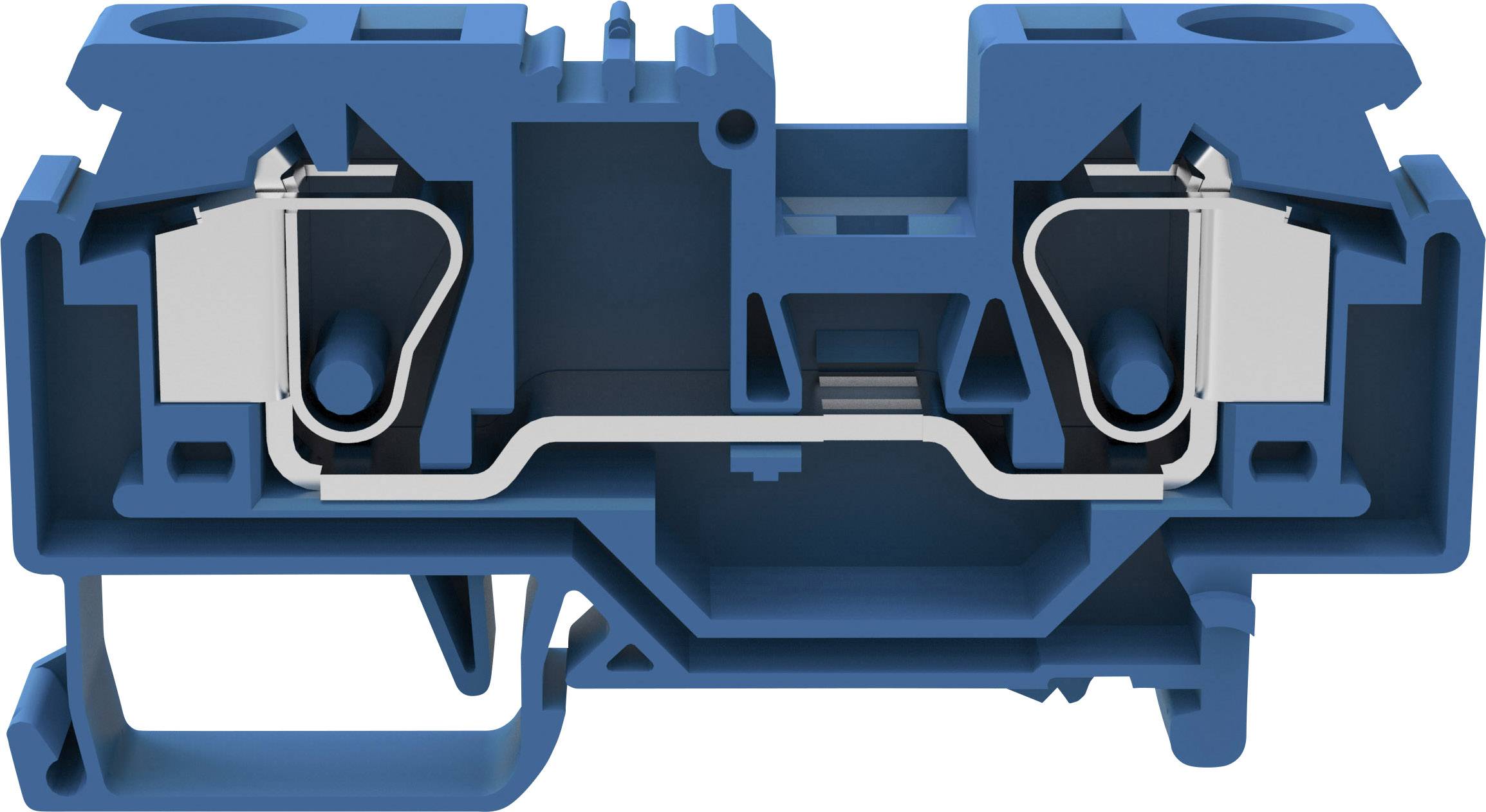 Degson WS10-01P-12-00A(H) Continuity Spring-loaded terminal Blue 1 pc(s)-0