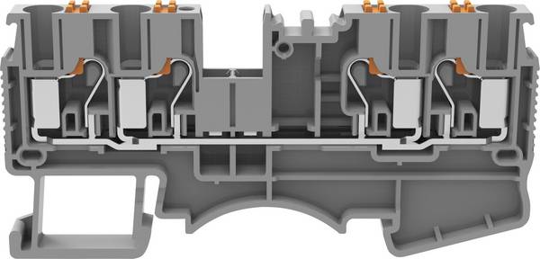 Degson DS2.5-QU-01P-11-00A(H) Continuity Push-in connector Grey 1 pc(s)