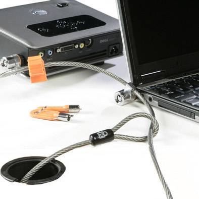 Dell Laptop security lock Key lock 2.2 m Kensington Twin Microsaver