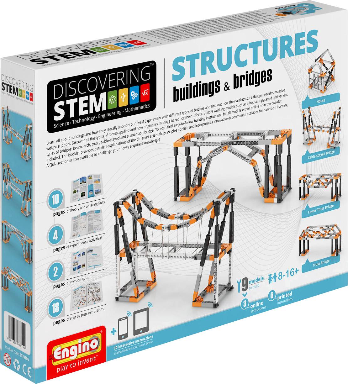 engino structures & bridges kit