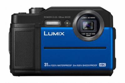 leven Warmte meel Panasonic DC-FT7EG-A Digital camera 20.4 MP Optical zoom: 9 x Blue, Black  4k video, Wi-Fi, Underwater camera, Waterproo | Conrad.com