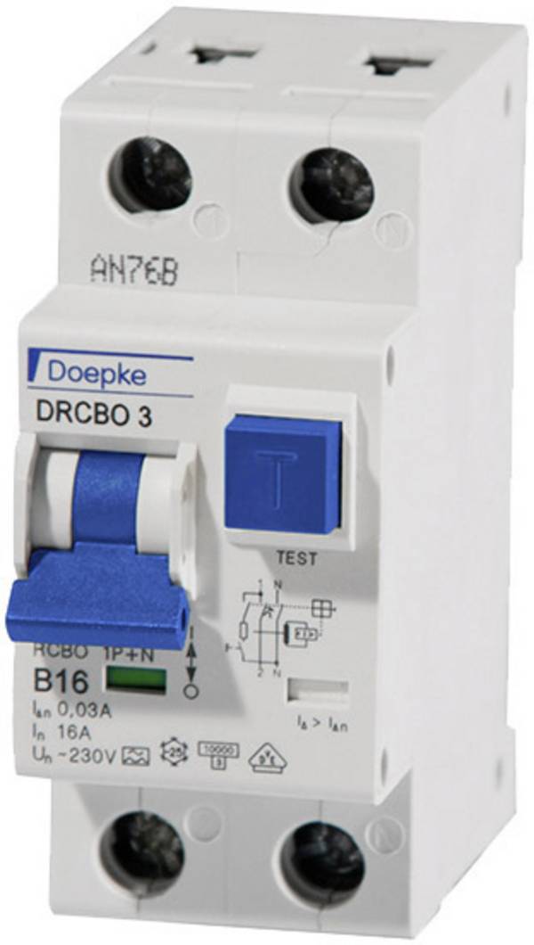 Doepke 09932114 RCBO 1-pin 0.03 A 230 V